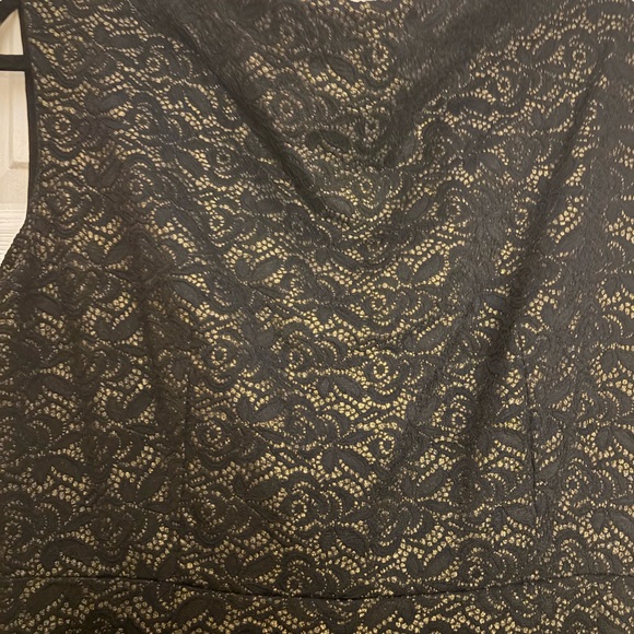 Chic Black Lace Maxi Dress - Picture 5 of 5